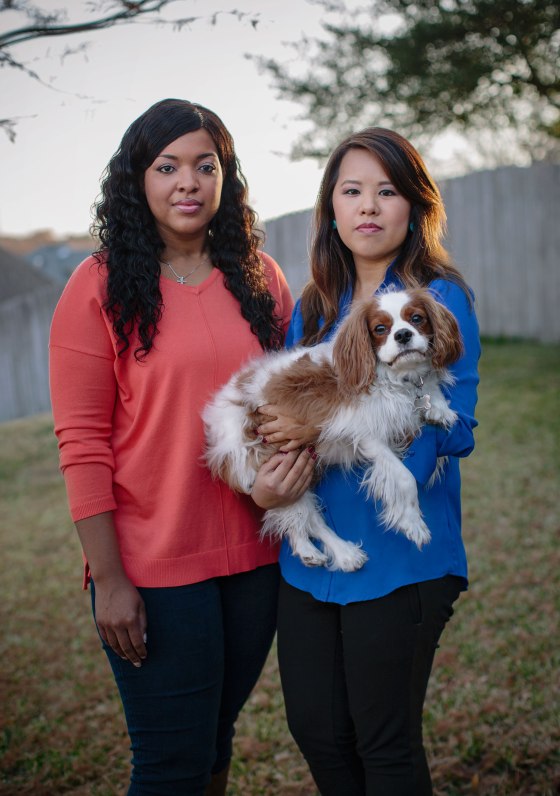 Amber Vinson and Nina Pham