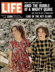 Iran earthquake, LIFE magazine, September 21, 1962