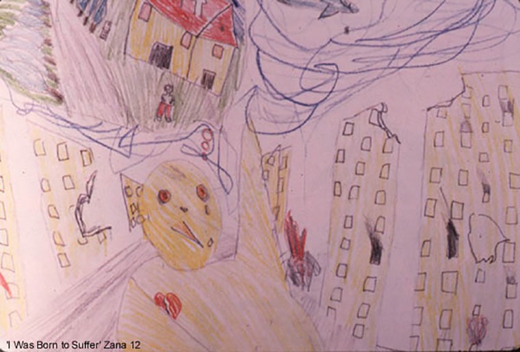 Child's drawing from Cambodia: 