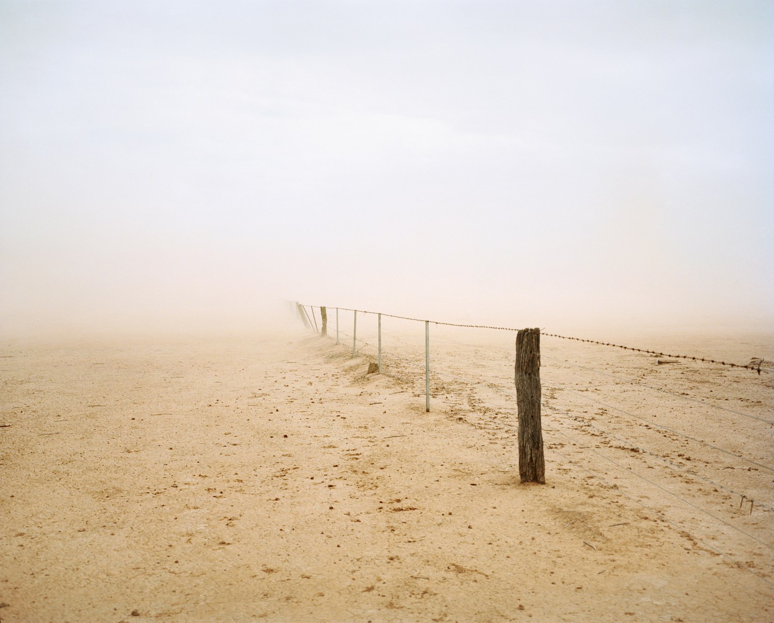 A dust storm blows across Epping Farm, the property of Jack and Jan Slack-Smith, near Pilliga in December.