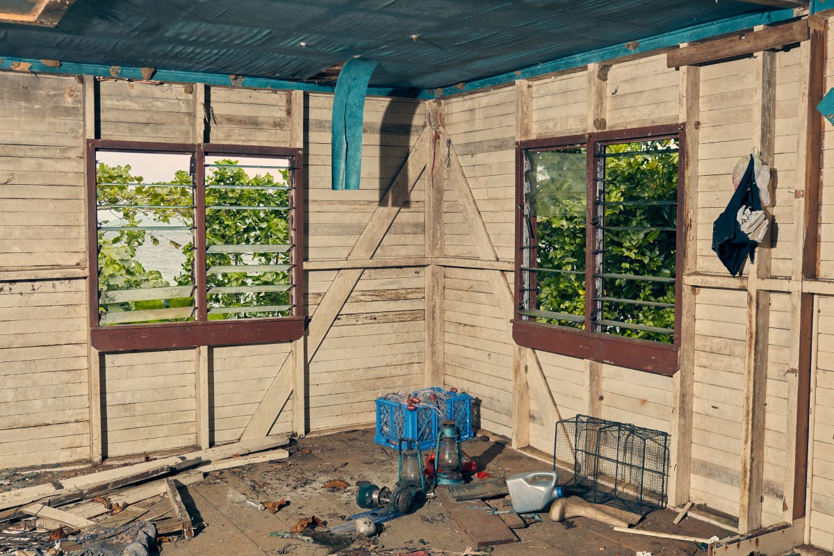 The interior of a home in Vunidogoloa where Penioni Soqovata lived with a wife and two children.